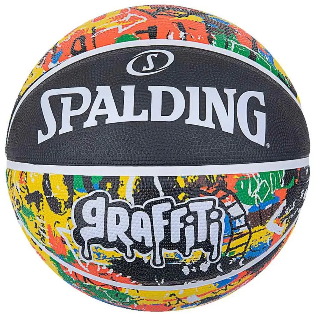 Spalding Graffiti Basketbal - 10L - Multikleur - afbeelding 6 van 6