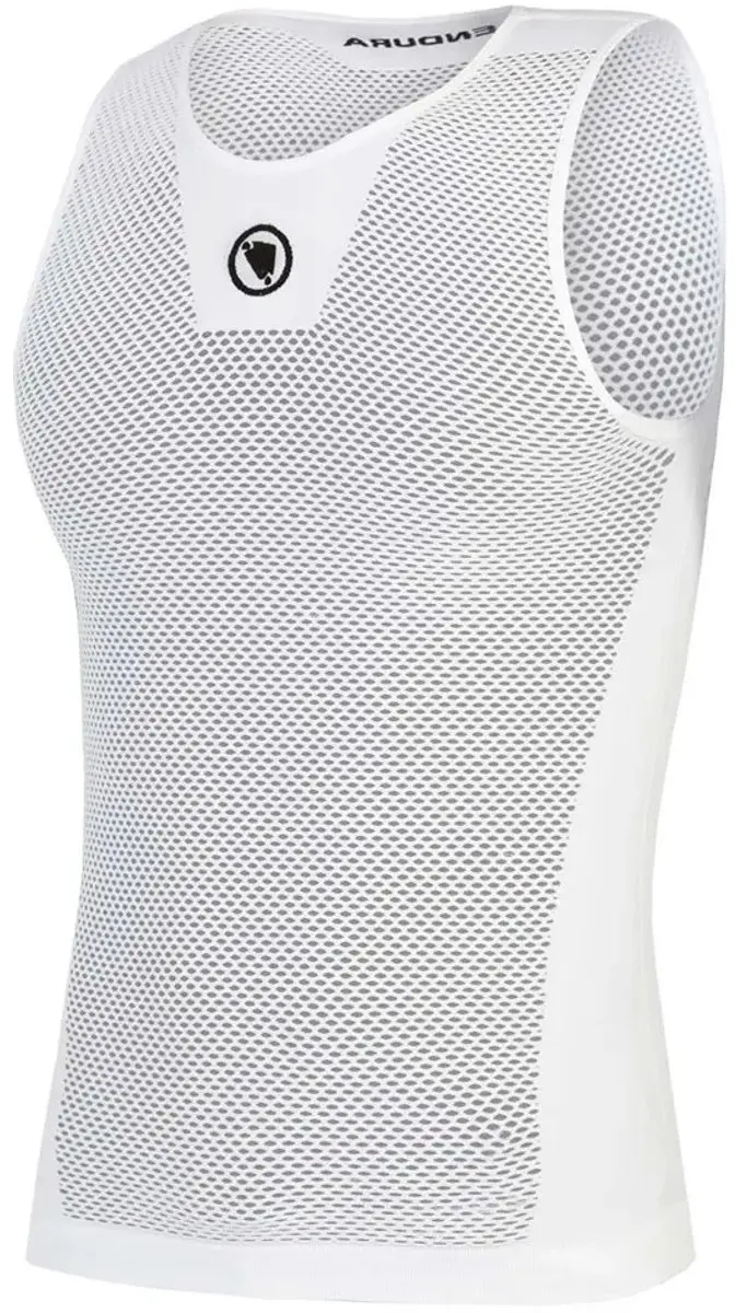Endura Fishnet Mouwloos Basislaag Short S - Wit