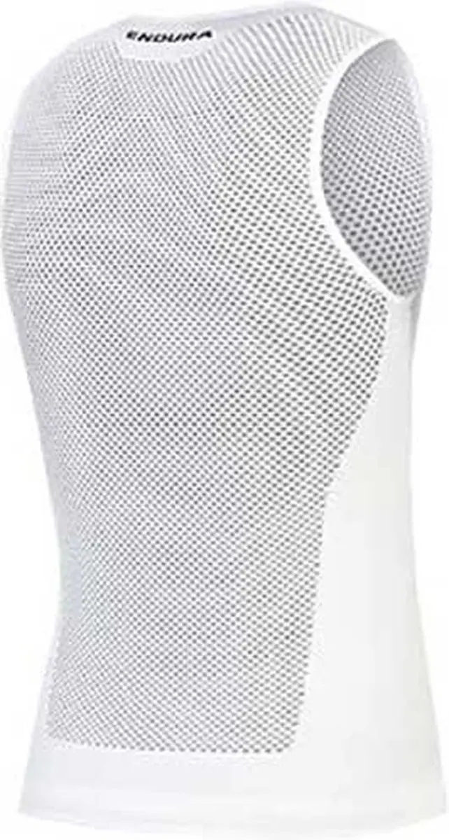 Endura Fishnet Mouwloos Basislaag Short S - Wit