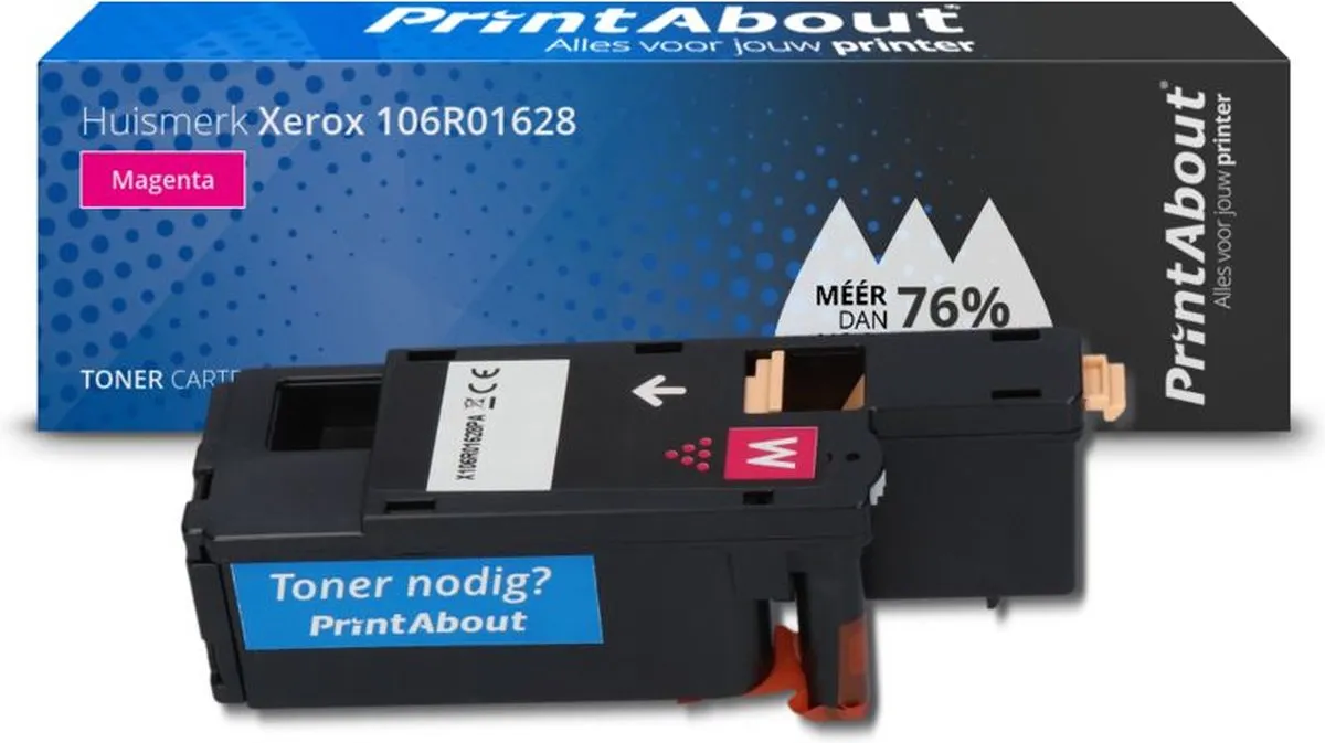 PrintAbout Xerox 106R01628 Toner Magenta - 2.250 Pagina's