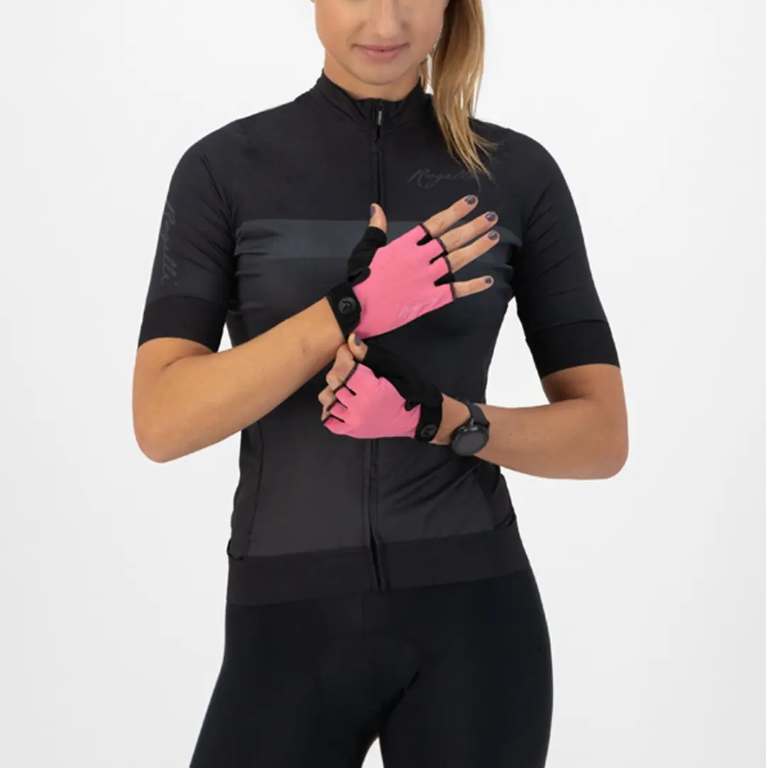Rogelli Core Dames Fietshandschoenen Korte Vinger Roze L - afbeelding 5 van 6