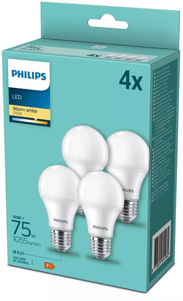 Philips CorePro LEDbulb A60 E27 10W 2700K