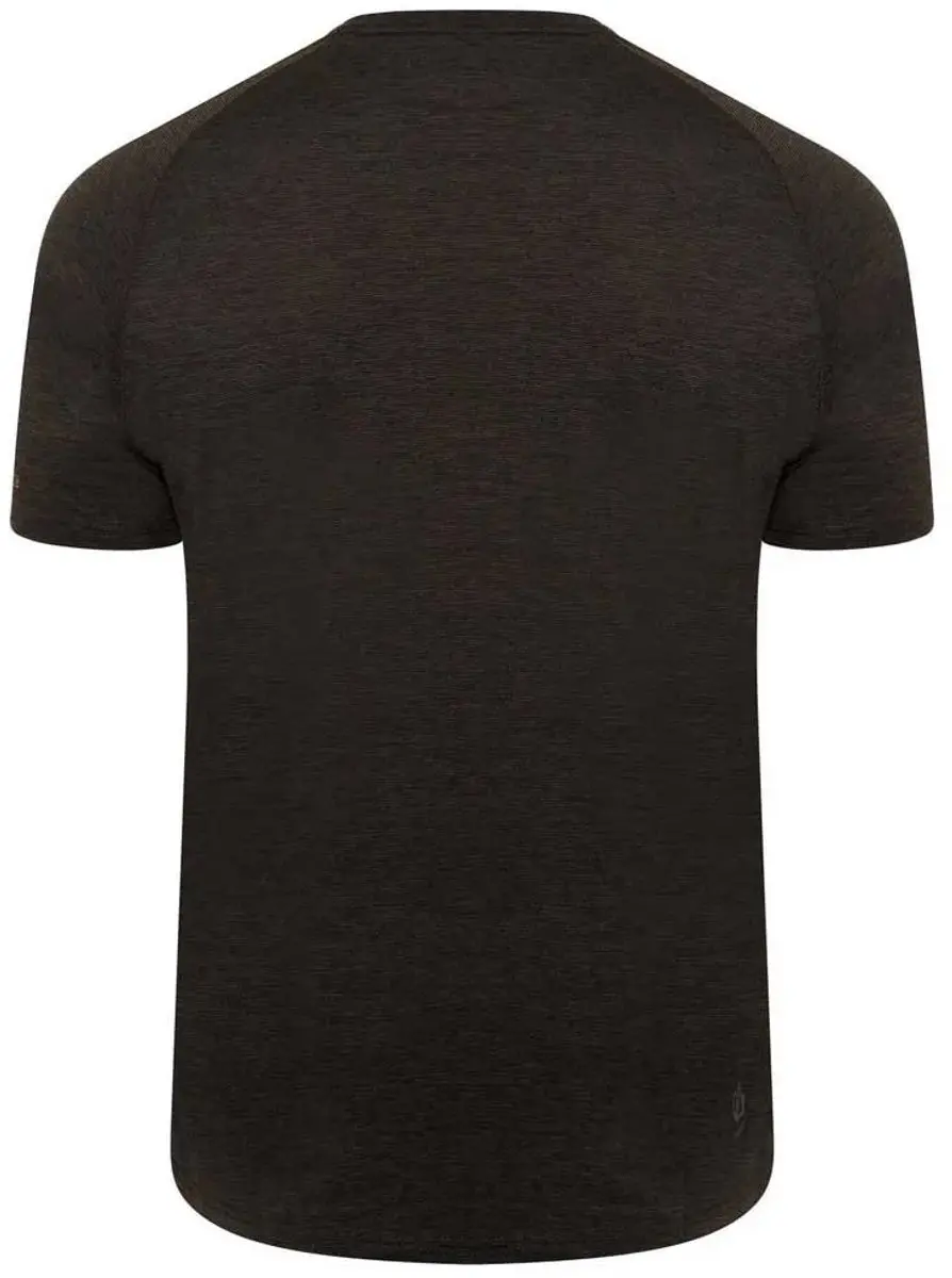 Dare 2b Persist Heren Sportshirt - Korte mouwen - Zwart - Maat S