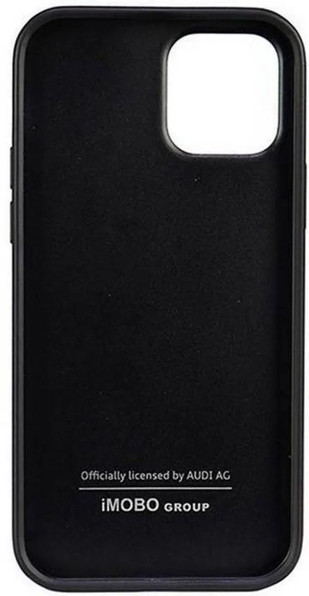 Audi Synthetic Leather Back Case - Apple iPhone 13 Pro Max (6.7") - Zwart