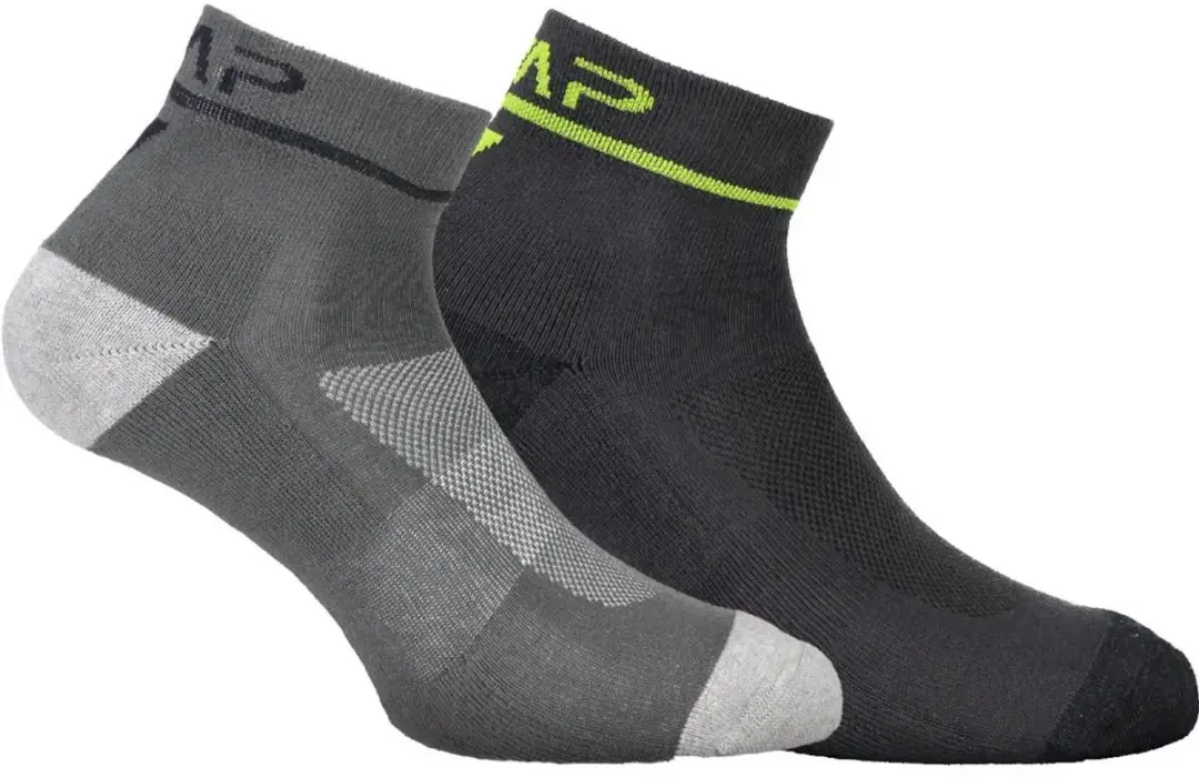 Cmp 38i9727 Korte Sokken 2 Paren Grijs EU 36-38 Man