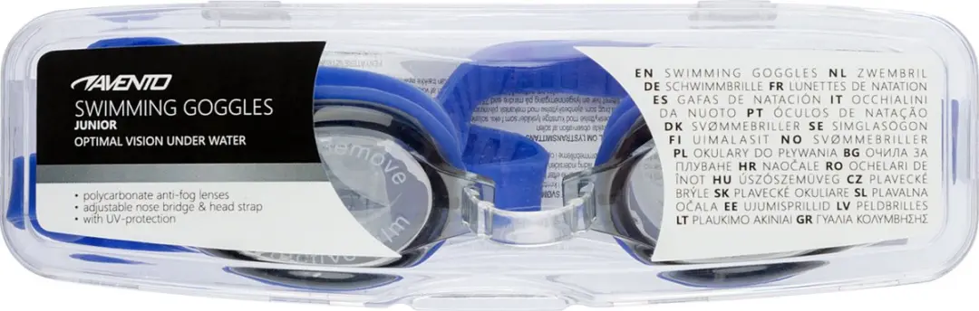 Avento Zwembril voor Kinderen - Blauw - Anti-condens & UV - afbeelding 3 van 4