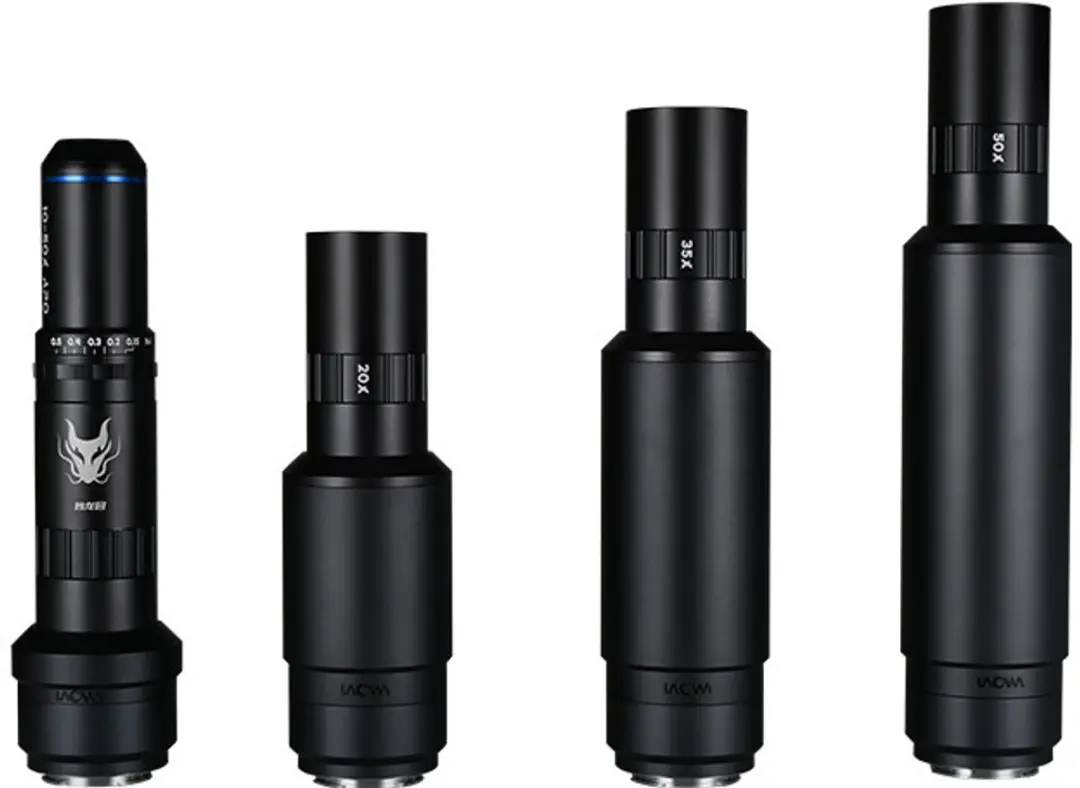 LAOWA Aurogon FF 10-50x NA0.5 Supermikro-APO-Objektiv, kompatibel mit Sony FE