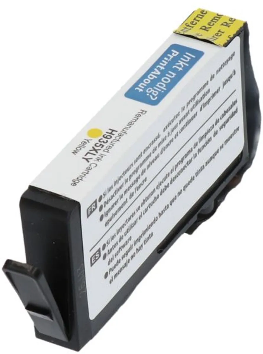 PrintAbout Inktcartridge 935XL Geel - 16.5ml - o.a. HP OfficeJet Pro