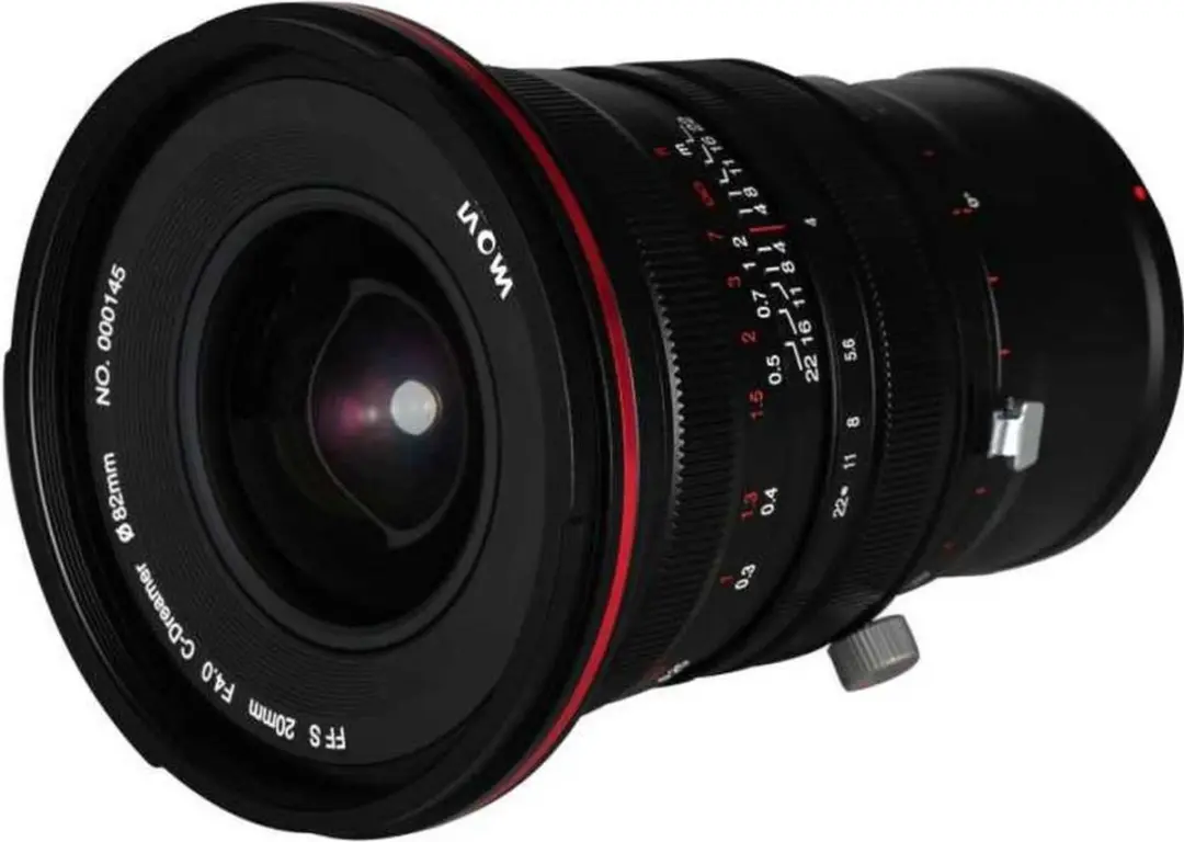 Laowa 20mm f/4.0 Zero-D Shift Lens Nikon Z - 82mm - Zwart