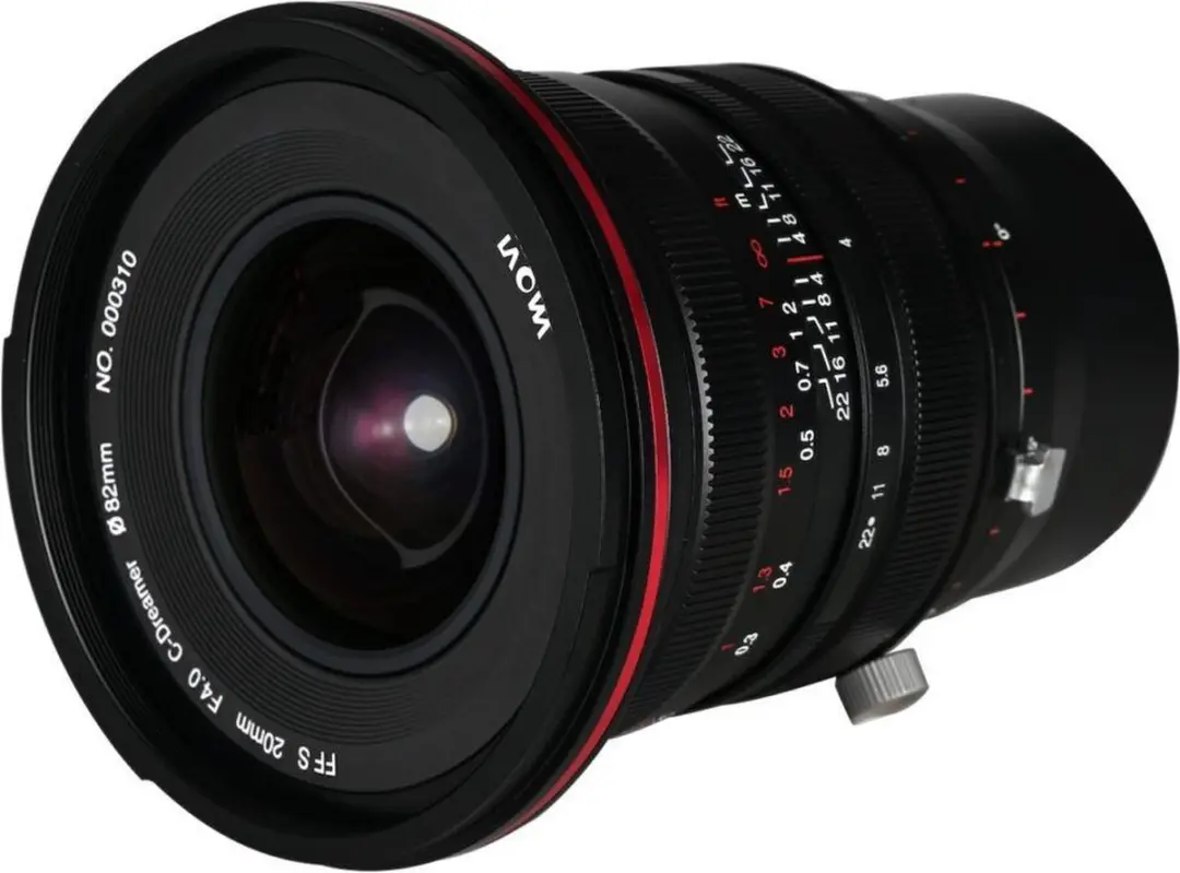 Laowa 20mm f/4.0 Zero-D Shift VE2040N - Nikon F - 82mm