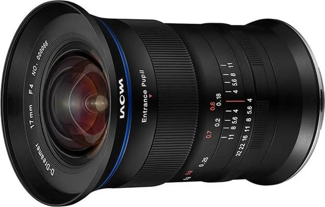 LAOWA 17mm f/4 GFX Zero-D Groothoeklens - Fujifilm - 86mm - Zwart