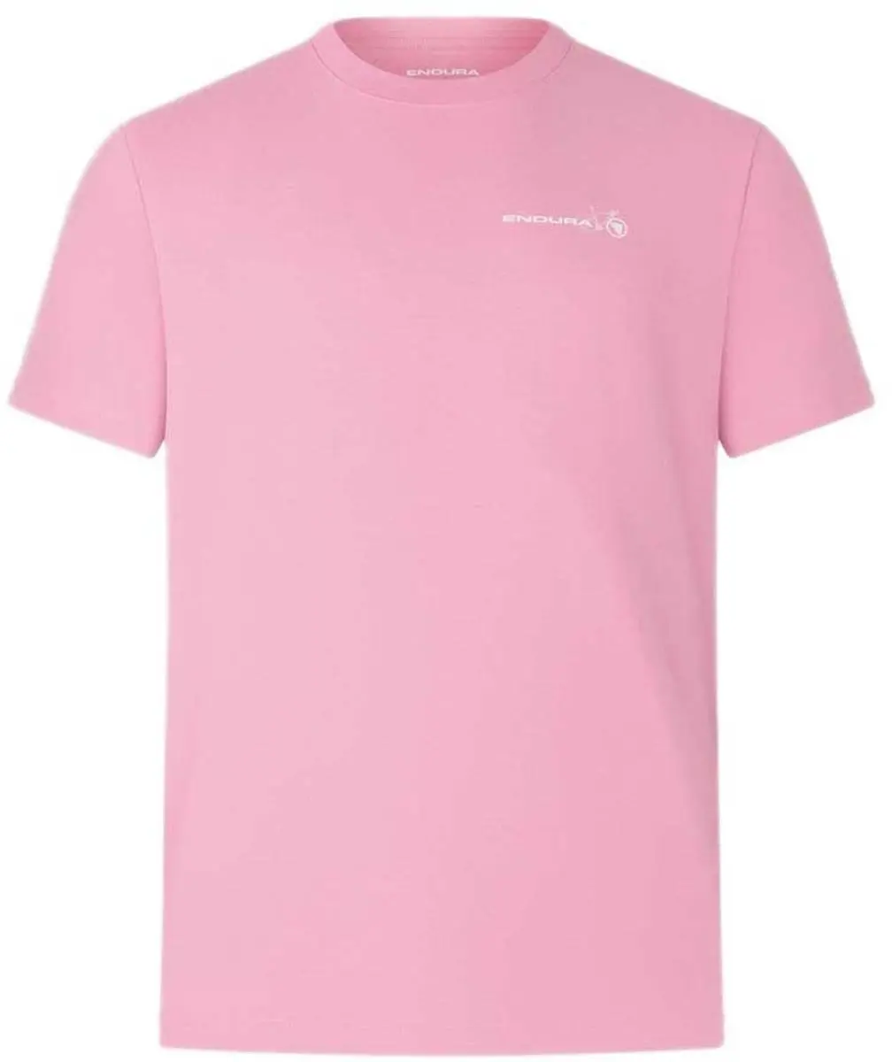 Endura Ltd Graphic T-shirt Met Korte Mouwen Roze XL