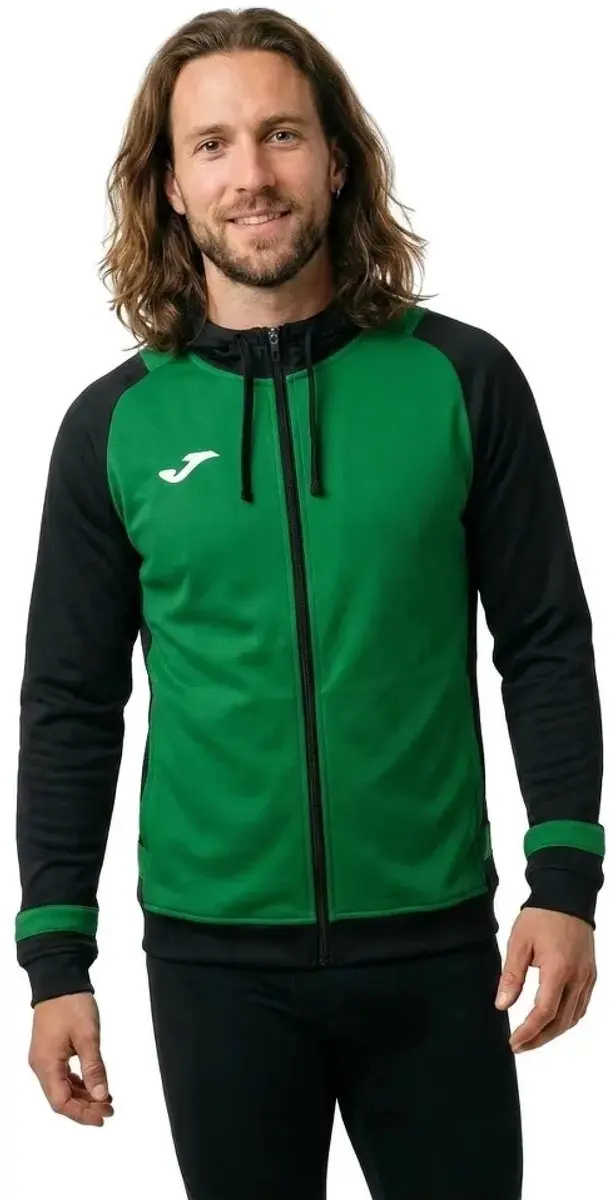Joma Lider Hoodie Groen S Man