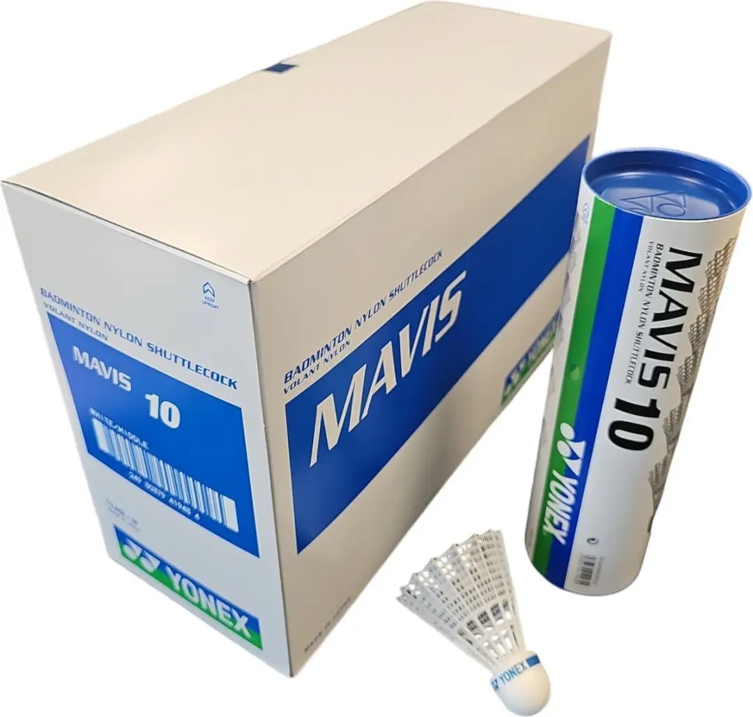 Yonex Mavis 10 Shuttles Overdoos 10 Tubes