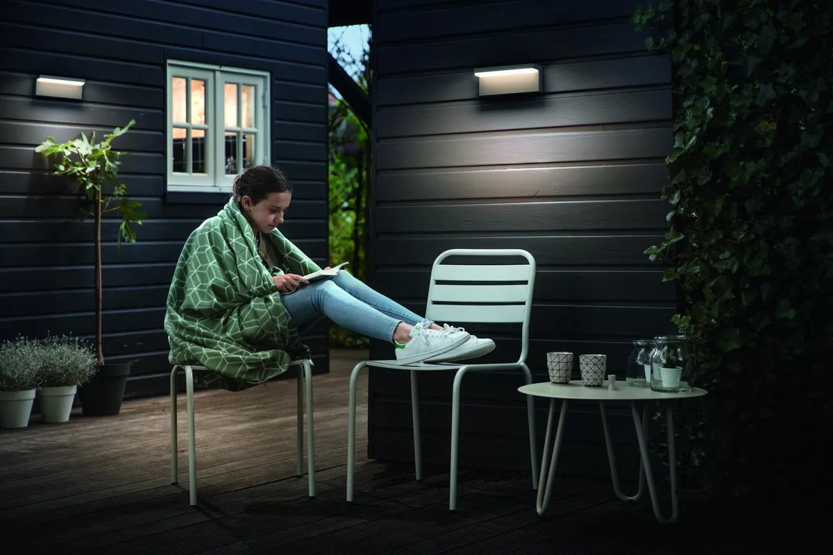 Philips Bustan Buitenwandlamp Antraciet