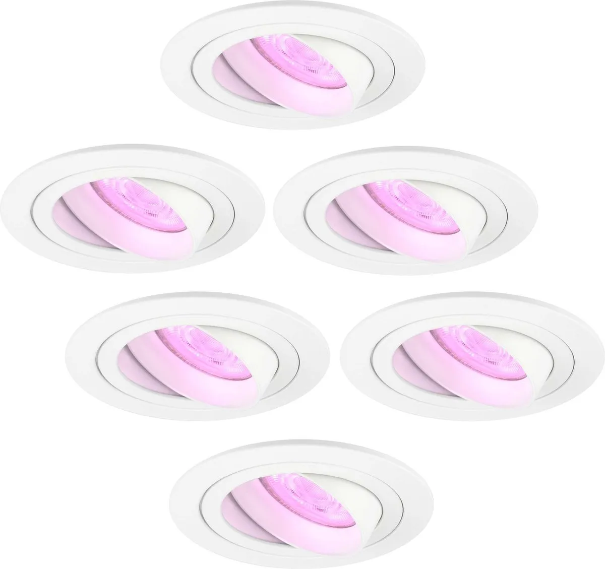 LEDVION 6X SMART LED Inbouwspot Tokyo