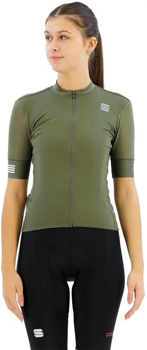 Sportful Srk Korte Mouw Wielertrui Groen L Vrouw