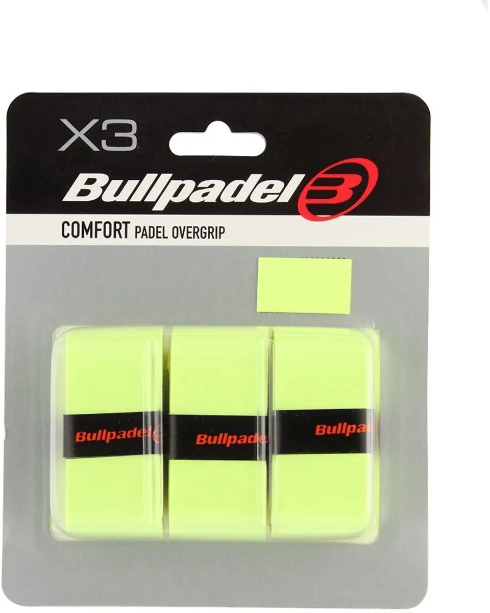 Bullpadel Comfort Overgrip Wit - 3-pack - afbeelding 2 van 6