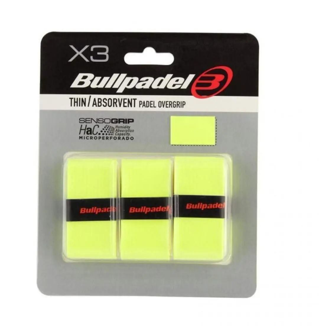Bullpadel Comfort Overgrip Wit - 3-pack - afbeelding 6 van 6