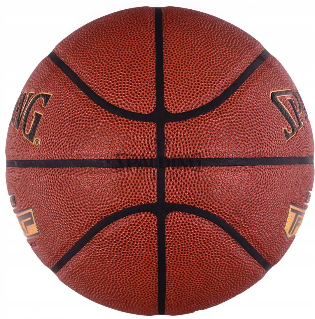 Spalding Grip Control 7 Basketbal 5 - Oranje/Zwart/Gold - afbeelding 2 van 5