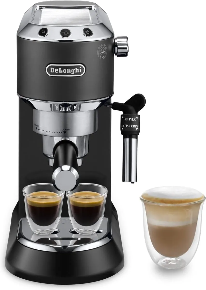 De'Longhi Dedica EC685.BK Pistonmachine - Zwart