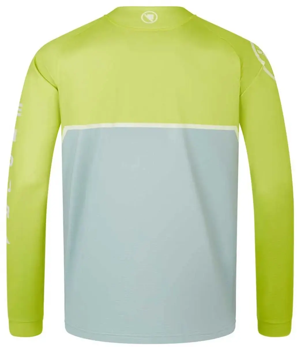 Endura Core Langarm Trui - S - Lime Green