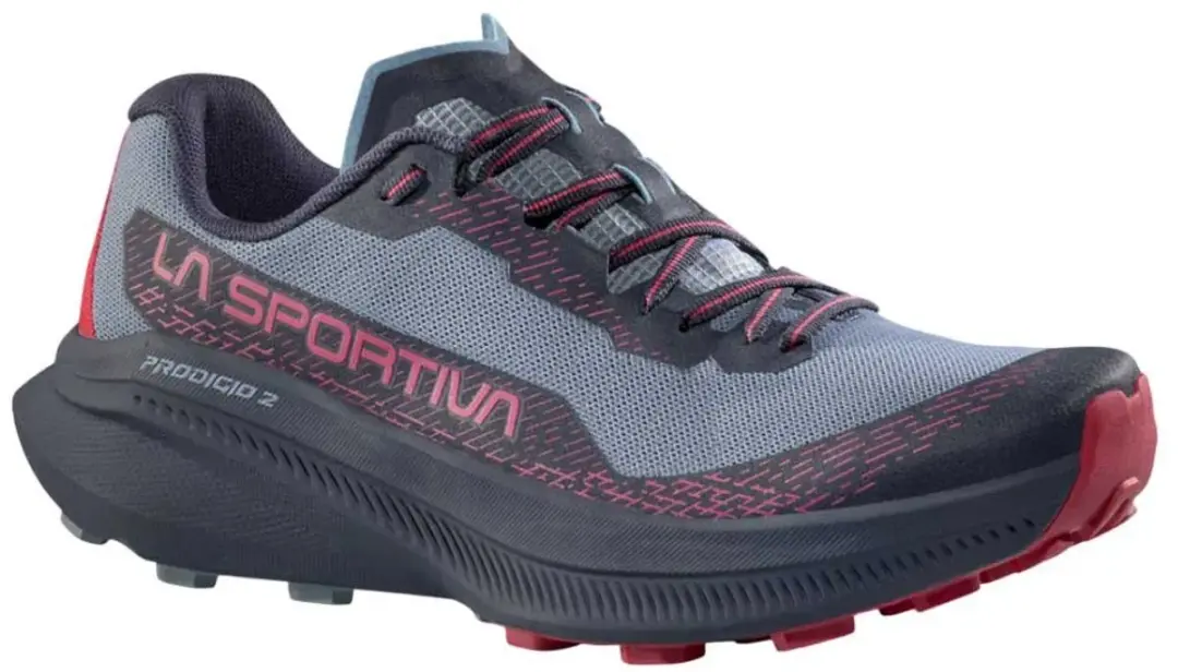 La Sportiva Prodigio 2 Trailschoenen Dames - 39 - Grijs/Blauw