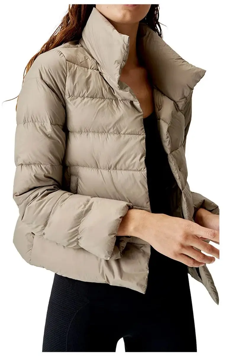 Born Living Yoga Vegan Hack Jas Beige M Vrouw