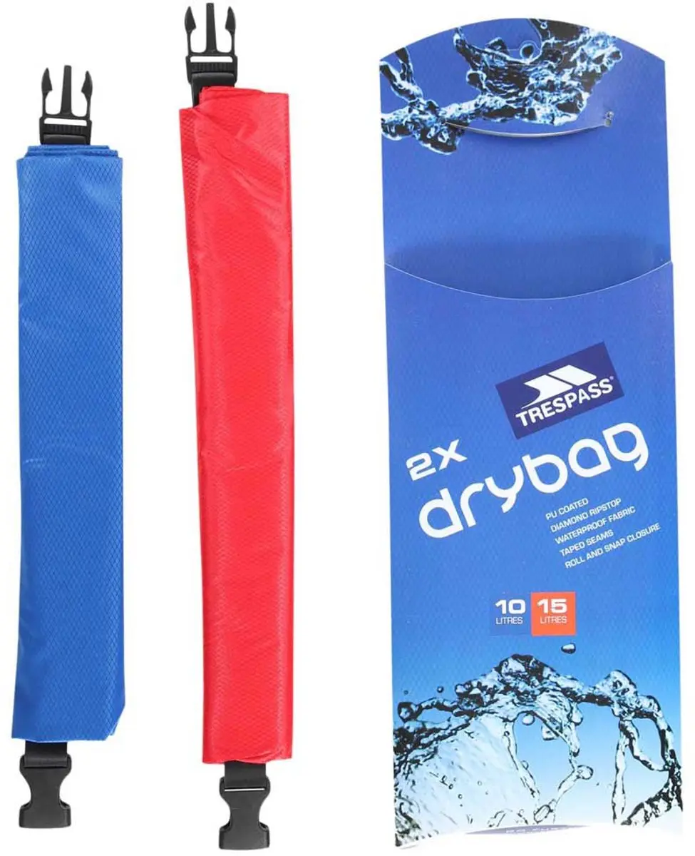 Trespass Euphoria Rugzak - 2x Waterdichte Zakken Multicolor