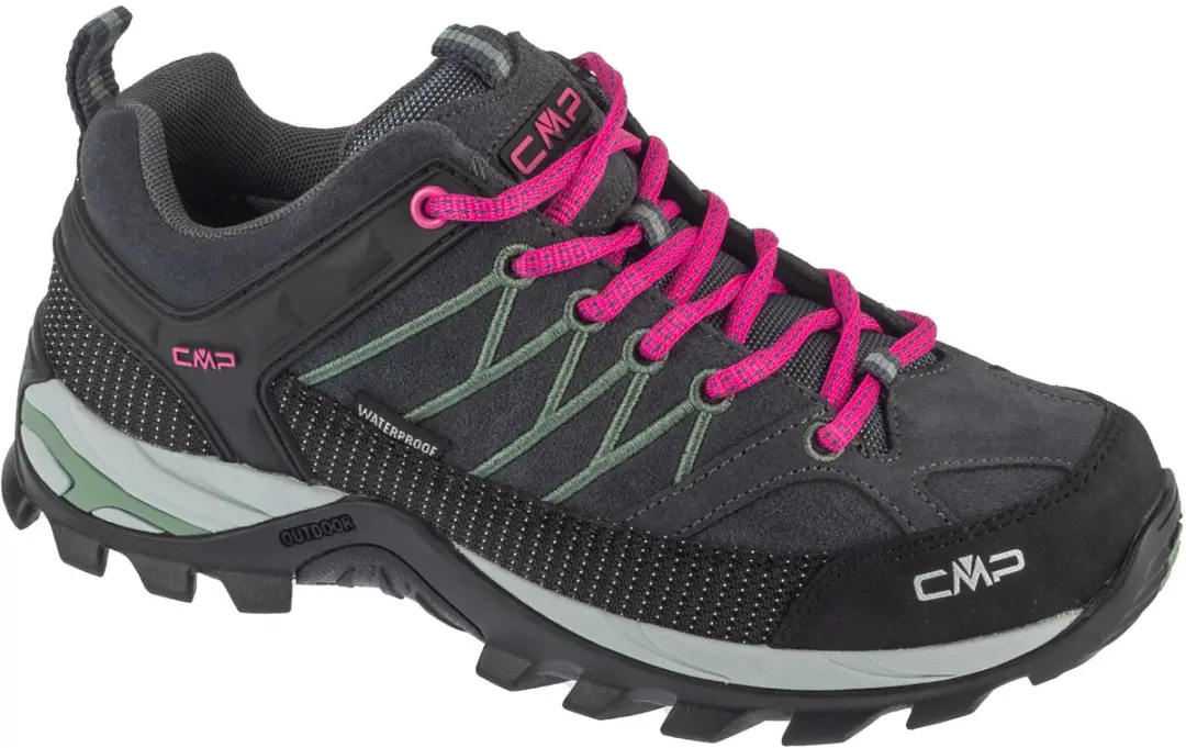 CMP Rigel Low Wmn WP, Vrouwen, Grijs, Trekkingschoenen, maat: 38