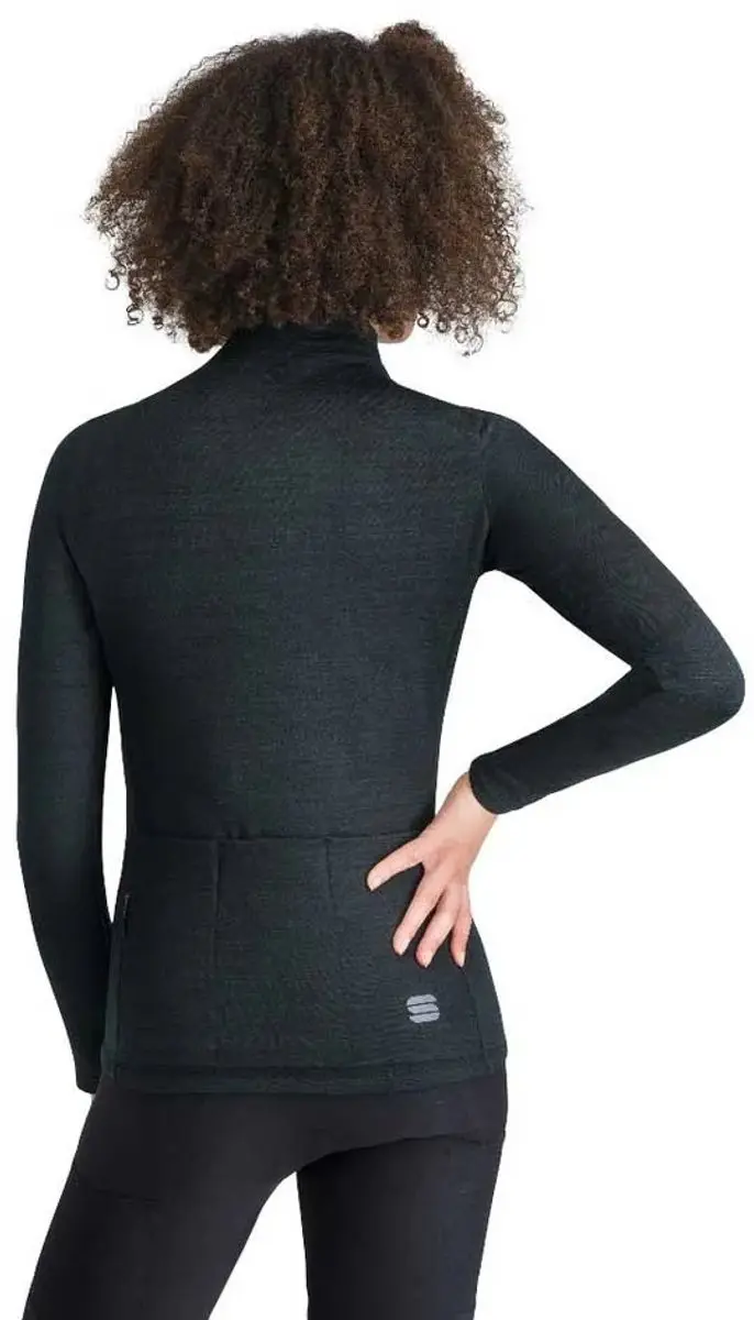 Sportful Supergiara Wool Trui - M Vrouw - Zwart