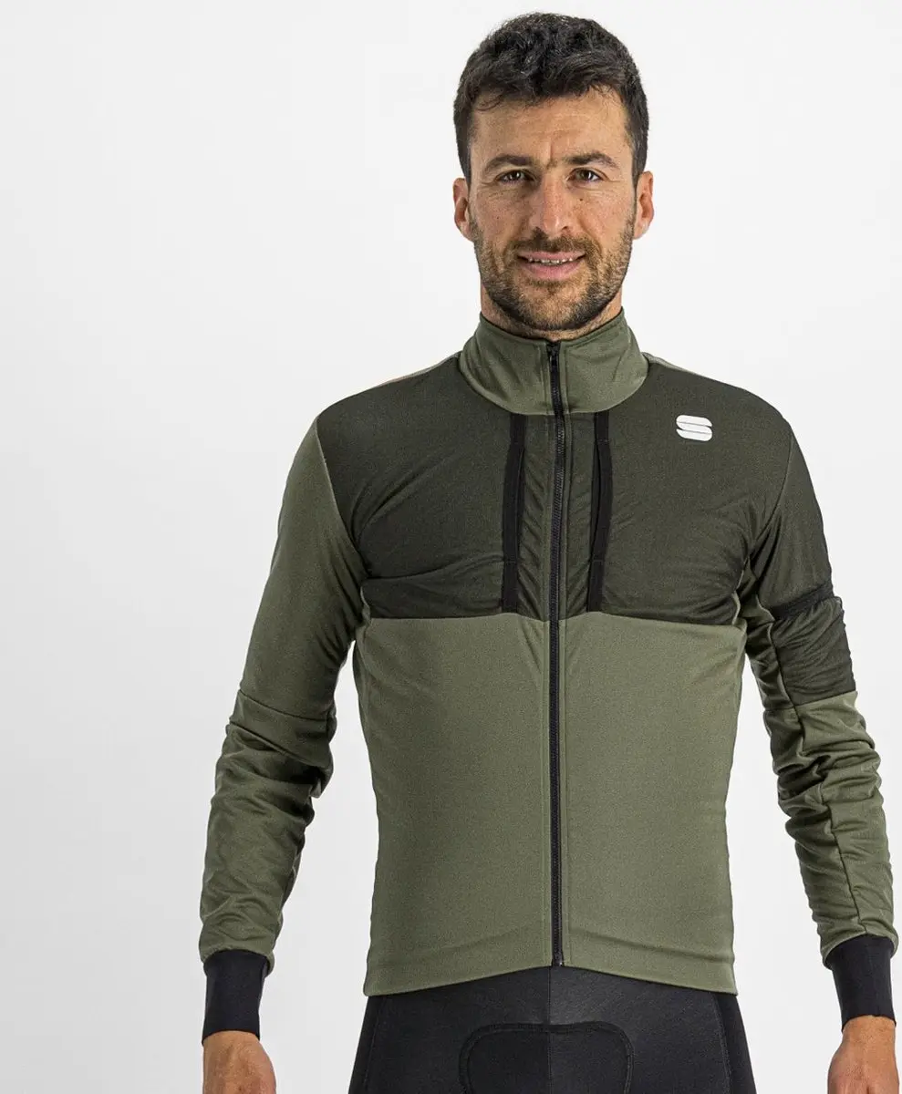 Sportful Fietsjack winter heren Groen