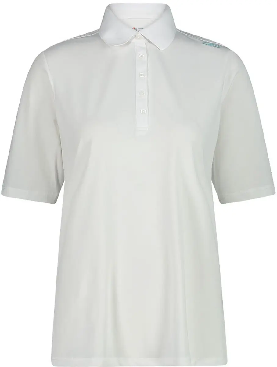 Cmp 31t5056 Korte Mouw Poloshirt Wit M Vrouw