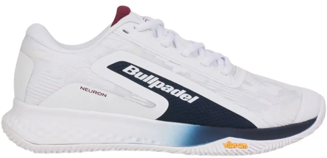 Bullpadel Padelschoen Neuron Vibram 25i Heren Wit
