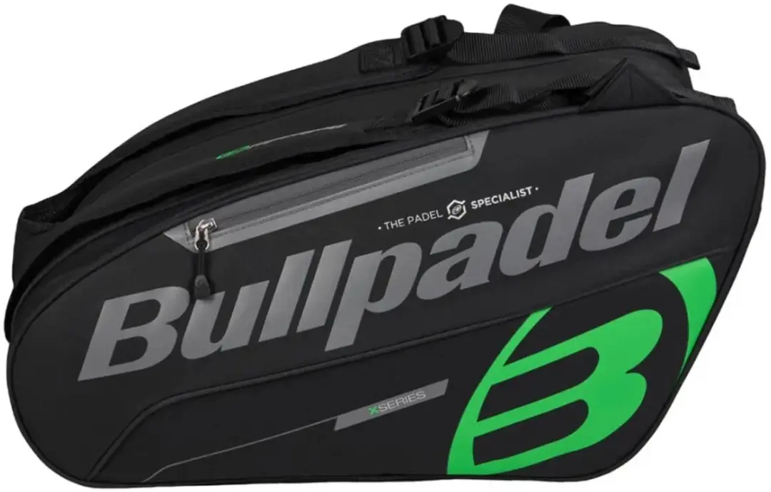 Bullpadel Tour Padel racketbag Zwart/Groen BPPEX007