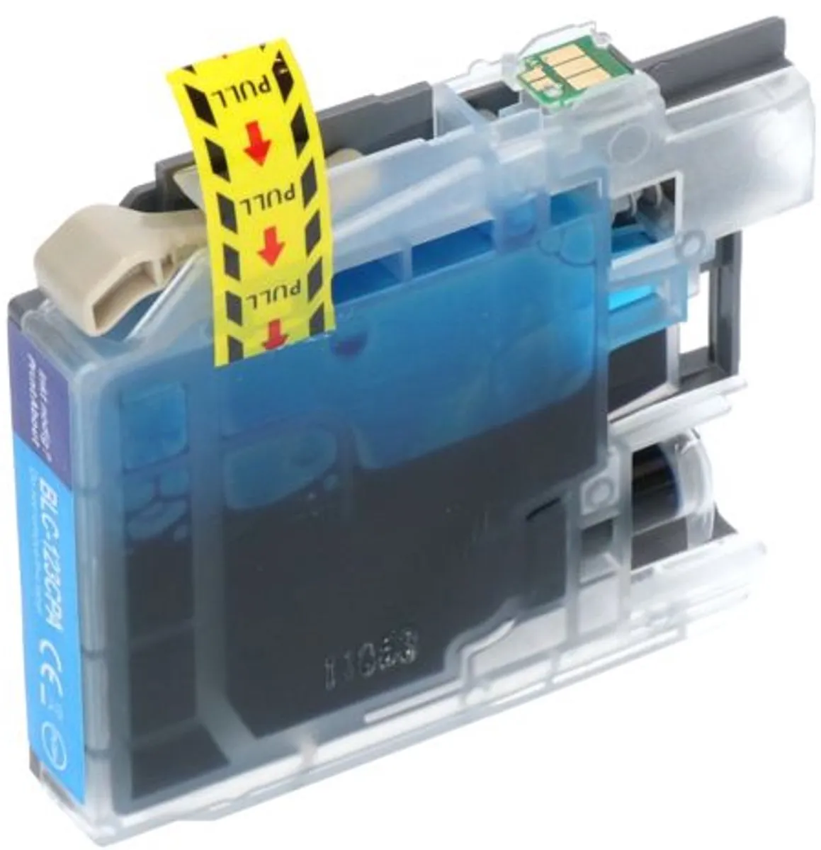 PrintAbout LC-123C Inktcartridge Cyaan - 14ml - o.a. Brother DCP