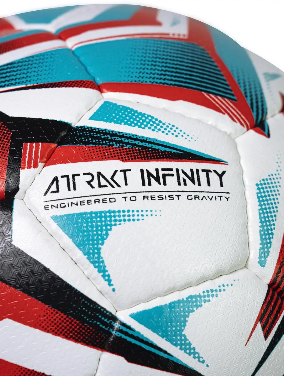 Reusch Football Attrakt Infinity Voetbal 5 - wit-rood - afbeelding 4 van 6
