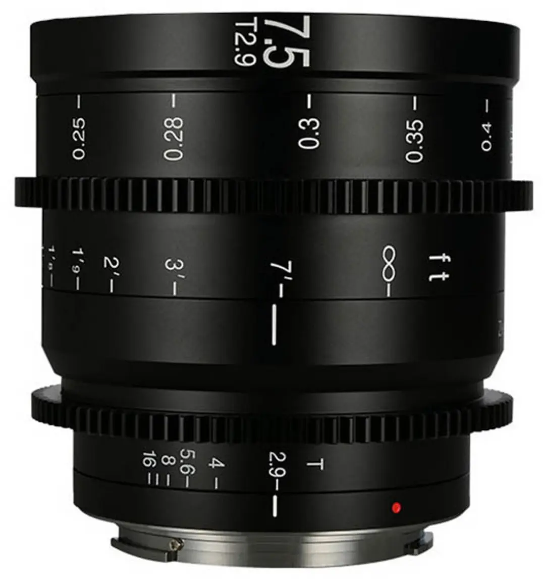 LAOWA 7,5 mm T/2.9 Zero-D S35 Cine-Objektiv, kompatibel mit Canon RF