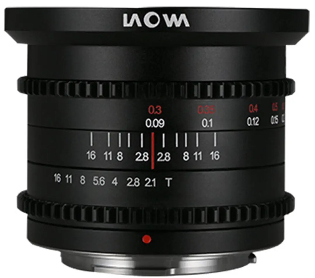 LAOWA 6mm T2.1 Zero-D MFT Cine-Objektiv, kompatibel mit Micro Four Thirds