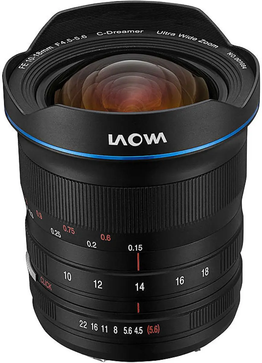 LAOWA 10-18mm f/4.5-5.6 MILC Groothoekzoomlens
