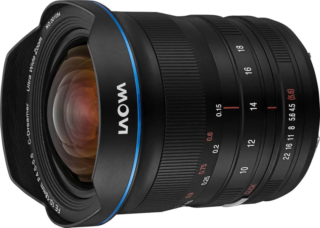 LAOWA 10-18mm f/4.5-5.6 MILC Groothoekzoomlens 492943 - Zwart
