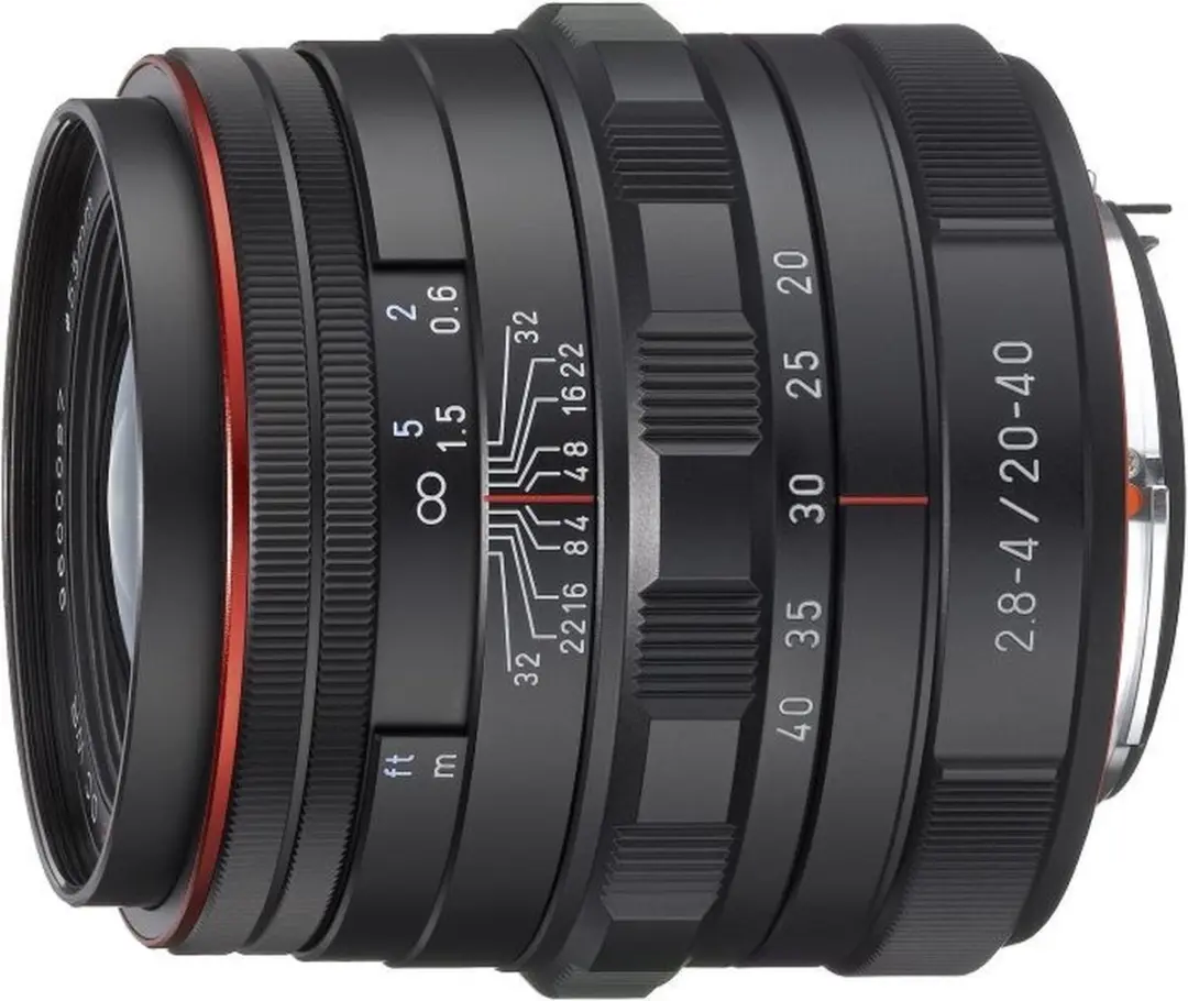 Pentax 20-40mm F2.8-4 ED HD DA Limited DC WR - Zwart