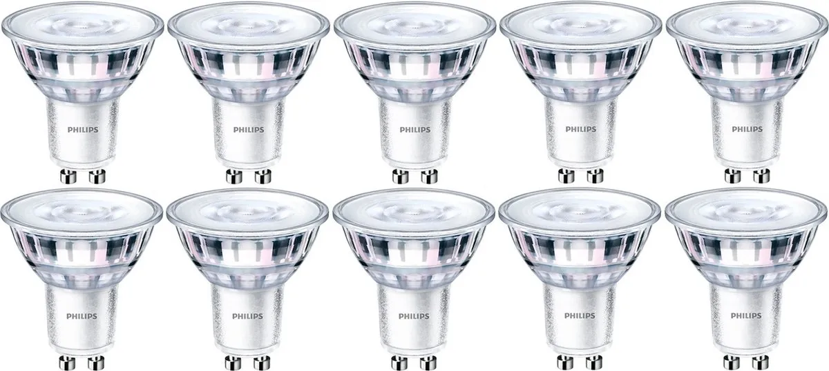 Philips CorePro LEDspot GU10 3.5W 2700K - 10 Stuks