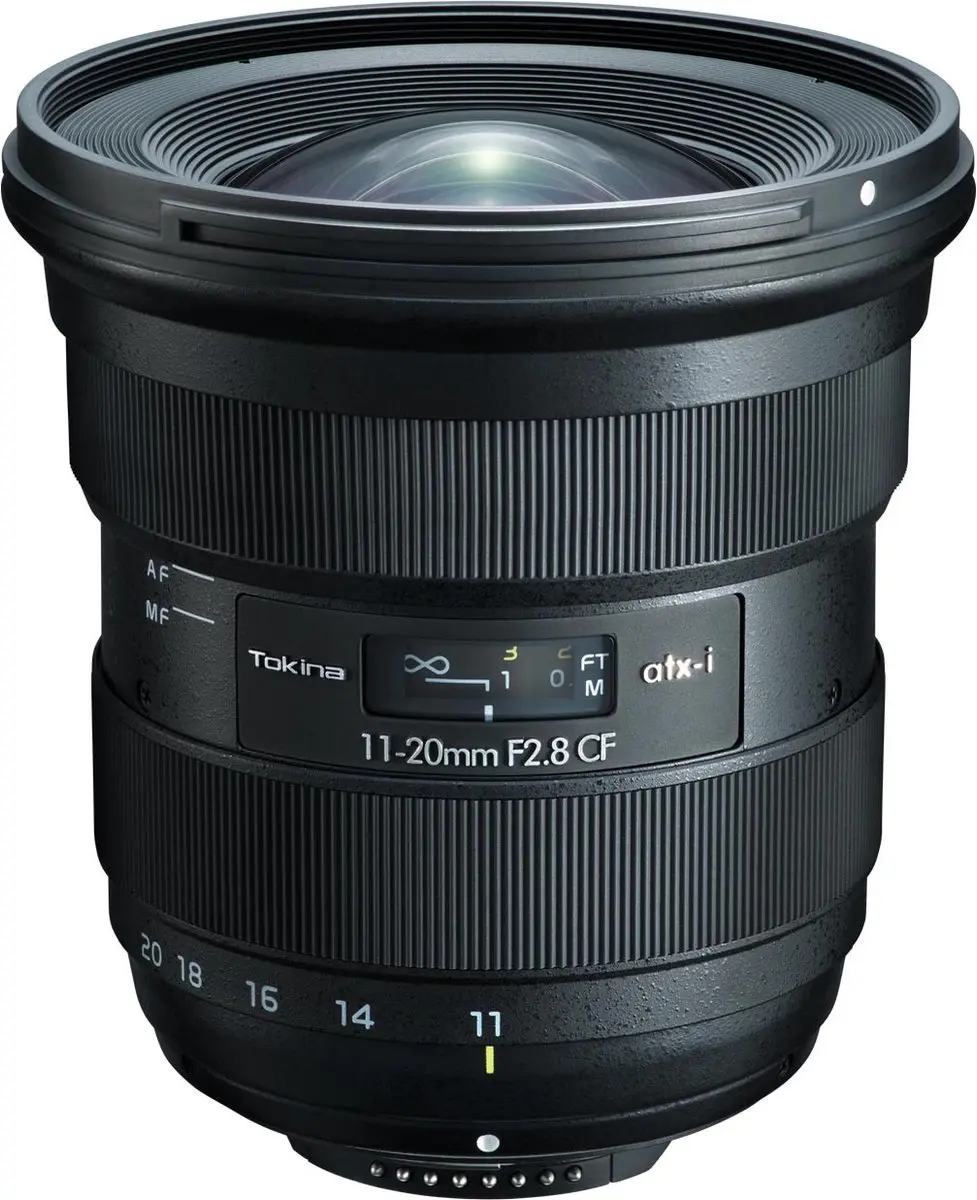 Tokina 11-20/2.8 ATX-IP Objectief - Canon - 82mm - Zwart