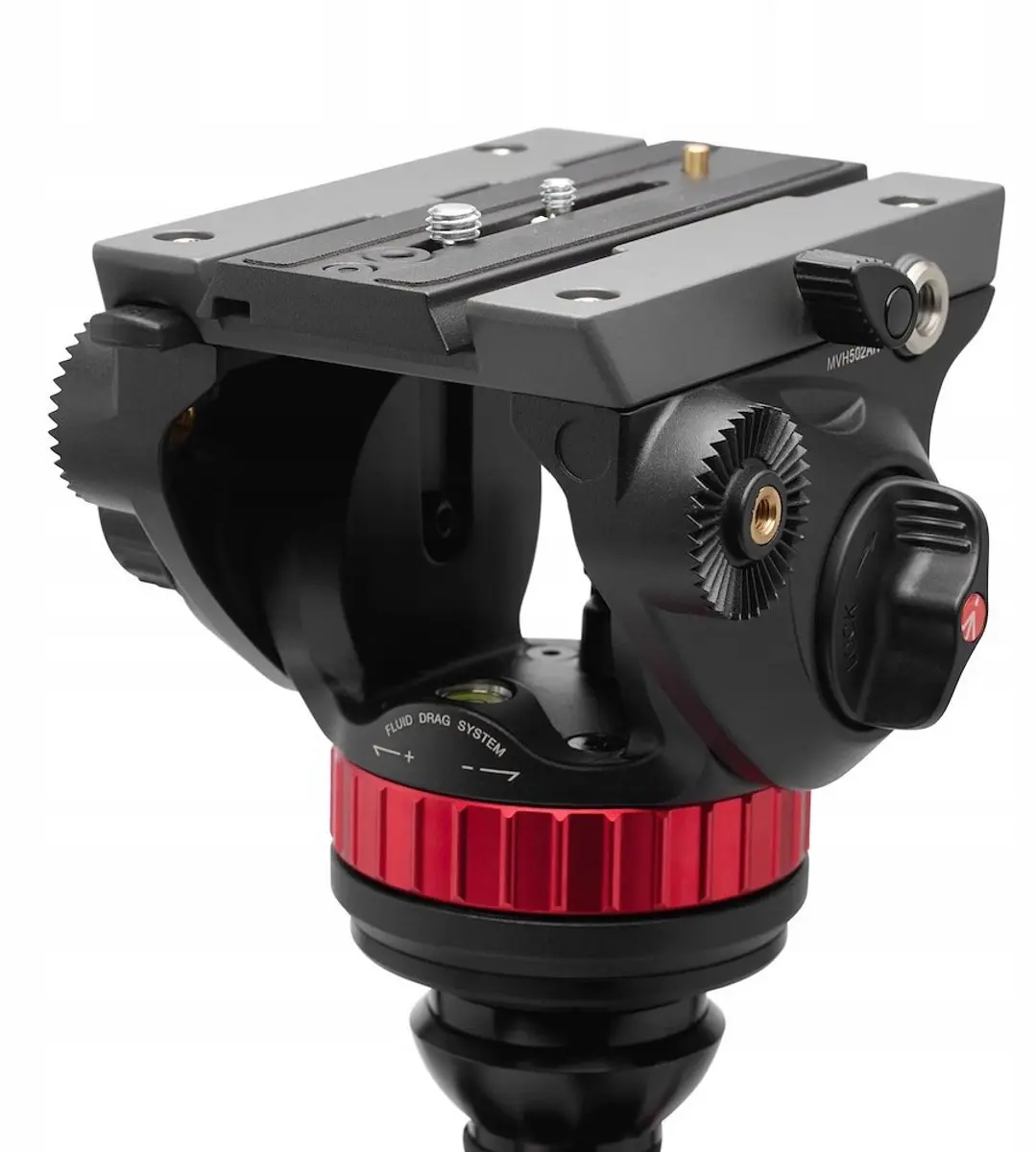 Manfrotto 055 Carbon Videostatief 502AH - Vloeistofkop - Zwart - afbeelding 5 van 5