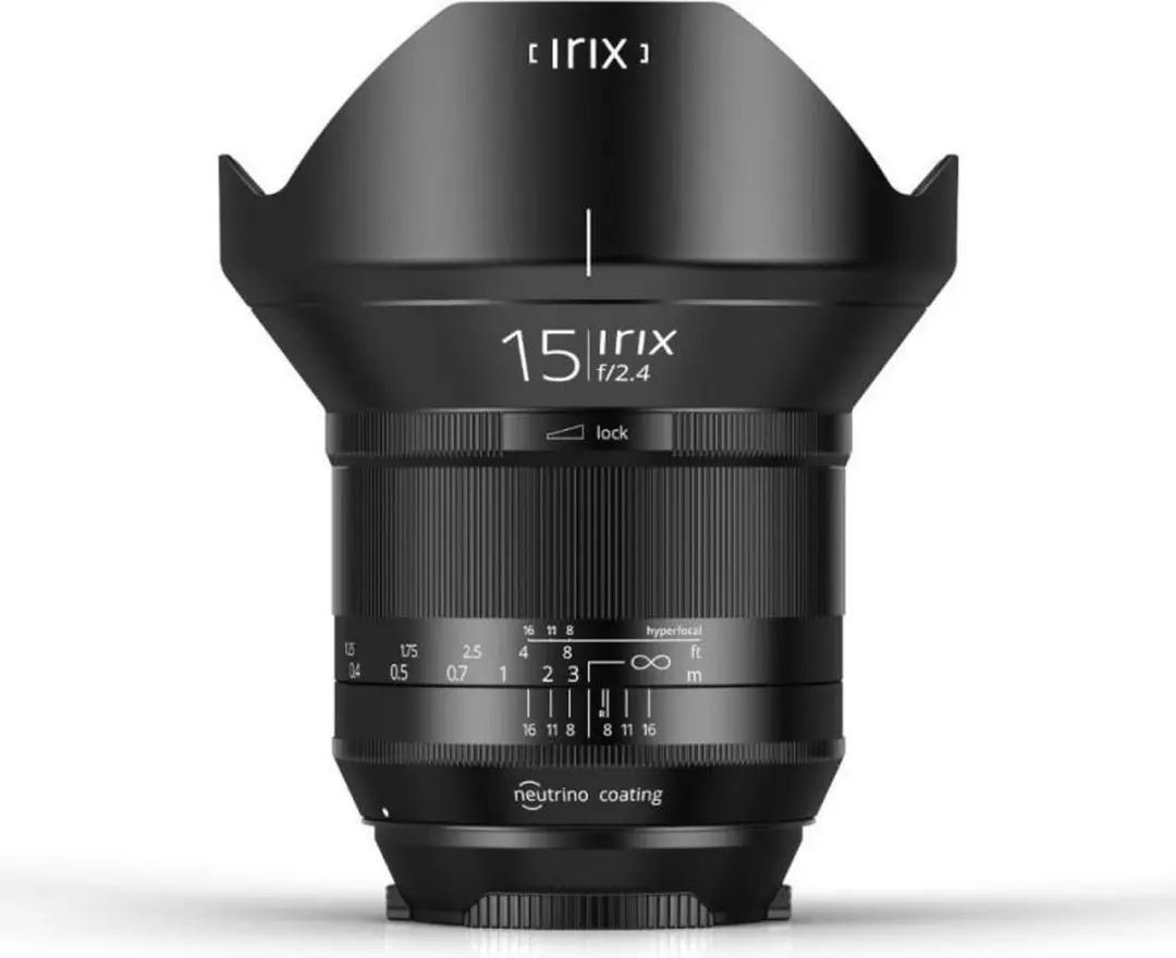 Irix 15mm F/2.4 Blackstone - Pentax - 95mm Filter - Zwart