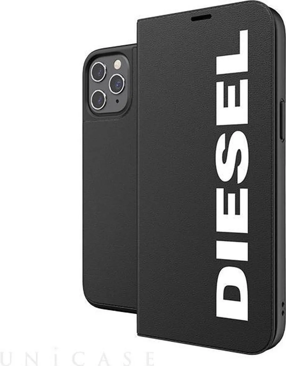 Diesel Hoesje iPhone 12/12 Pro 42486 - Kunstleer - Zwart - afbeelding 2 van 6
