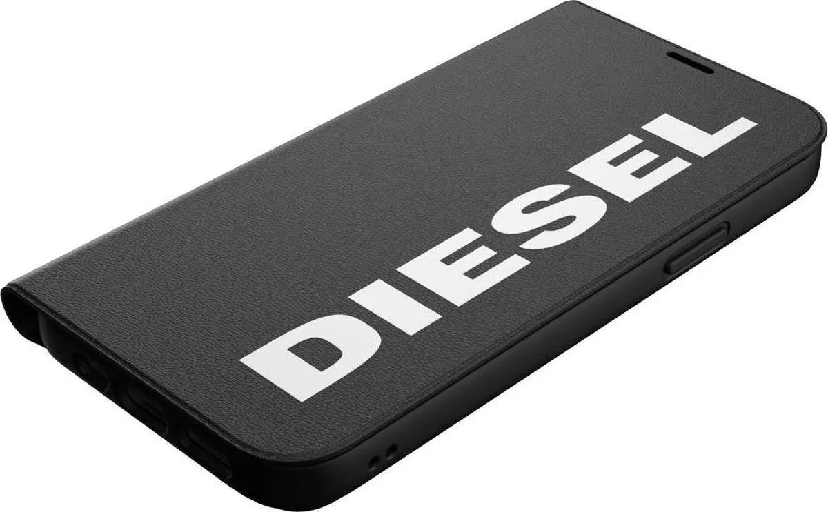 Diesel Hoesje iPhone 12/12 Pro 42486 - Kunstleer - Zwart - afbeelding 6 van 6