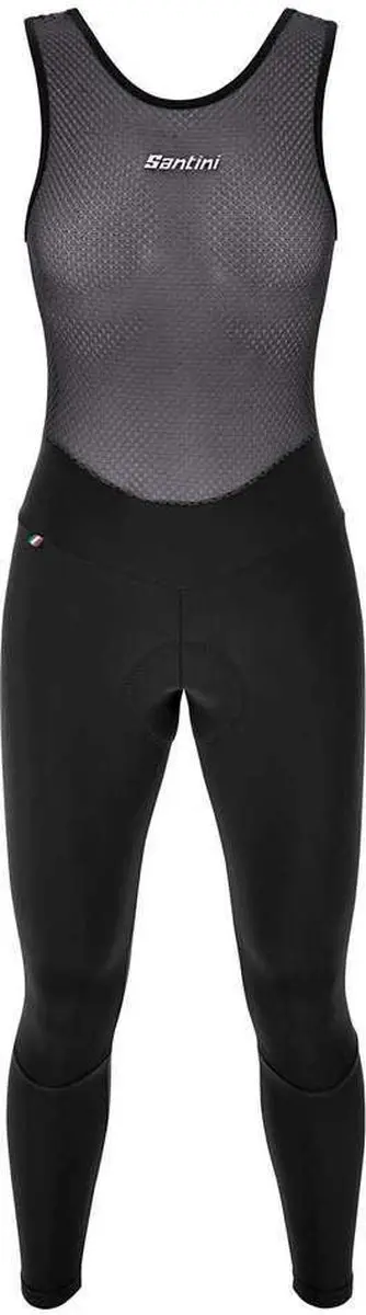 Santini Pure Fietsbroek Zwart L Vrouw