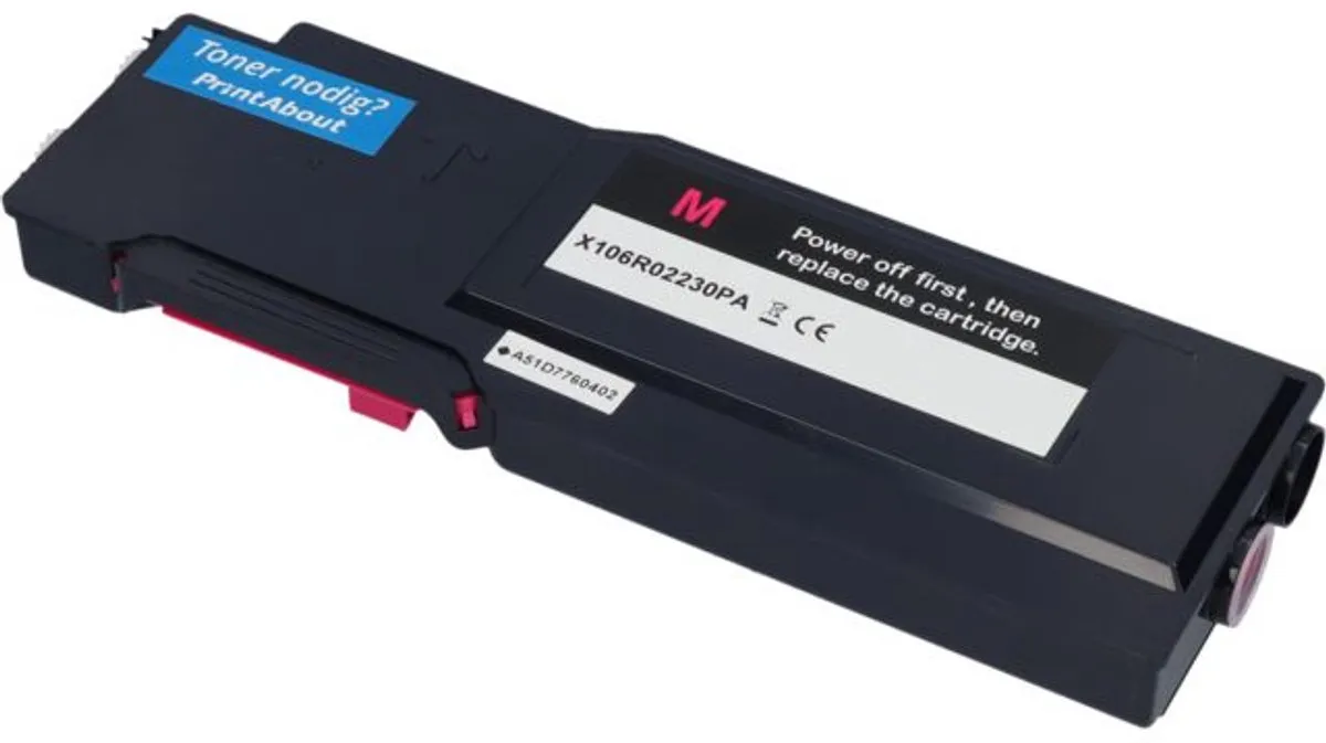 PrintAbout Xerox 106R02230 Toner - Magenta - 8.800 pagina's